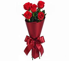 Букет 5 Красных роз Эдлесс Лав в Белый Колодезь