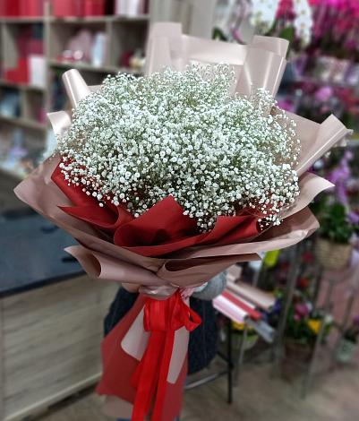 Букет цветов из: Гипсофила в Белый Колодезь