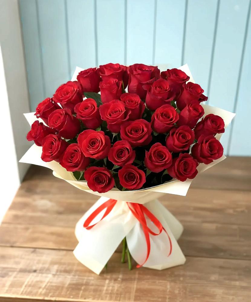 Букет 29 Красных роз в Белый Колодезь