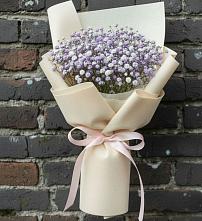 Букет цветов из:  Гипсофила в Белый Колодезь