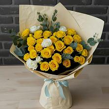 Букет цветов из:  Розы в Белый Колодезь