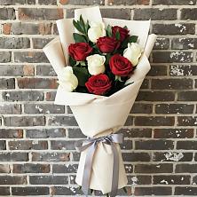 Букет цветов из:  Розы в Белый Колодезь