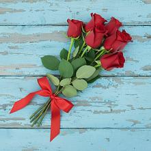 Букет Красные розы #REPLACE_PRED# Белый Колодезь