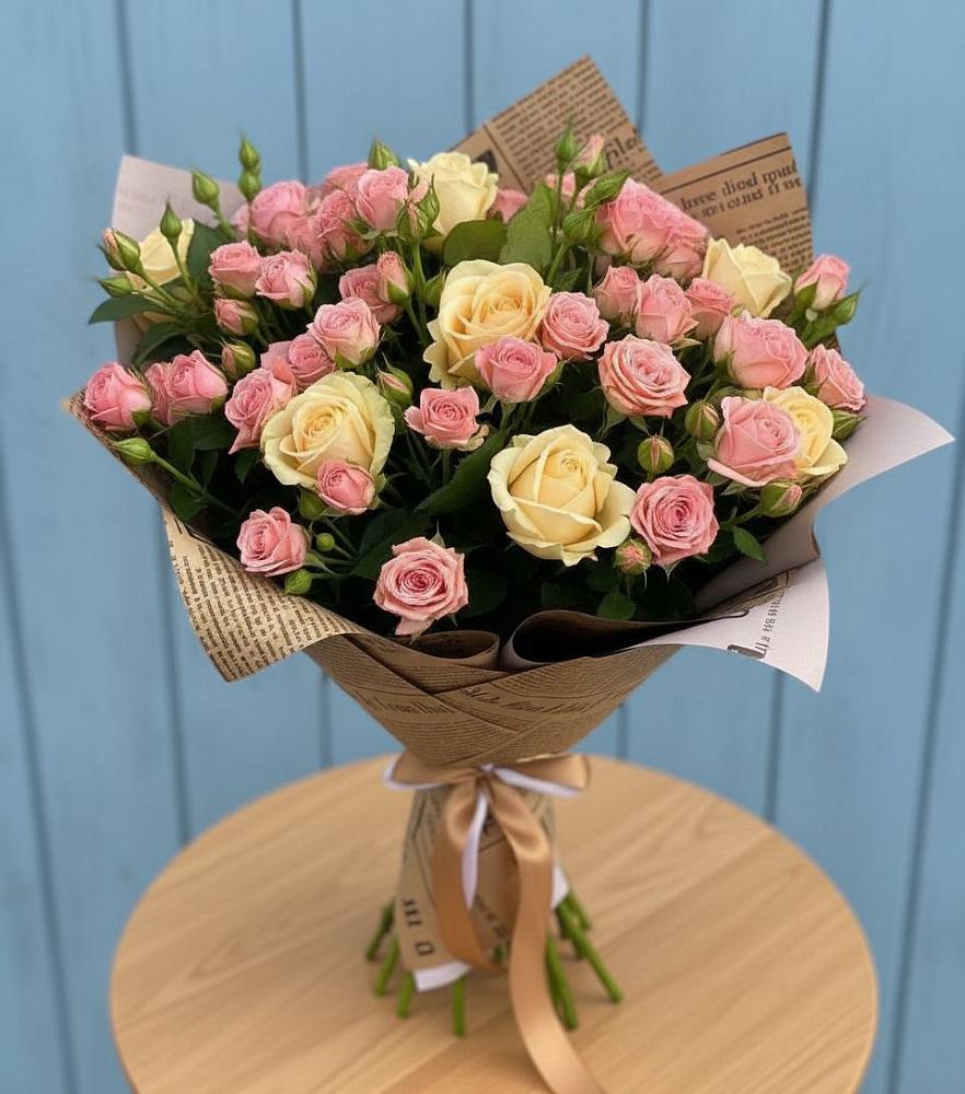 Букет цветов из: Розы в Белый Колодезь