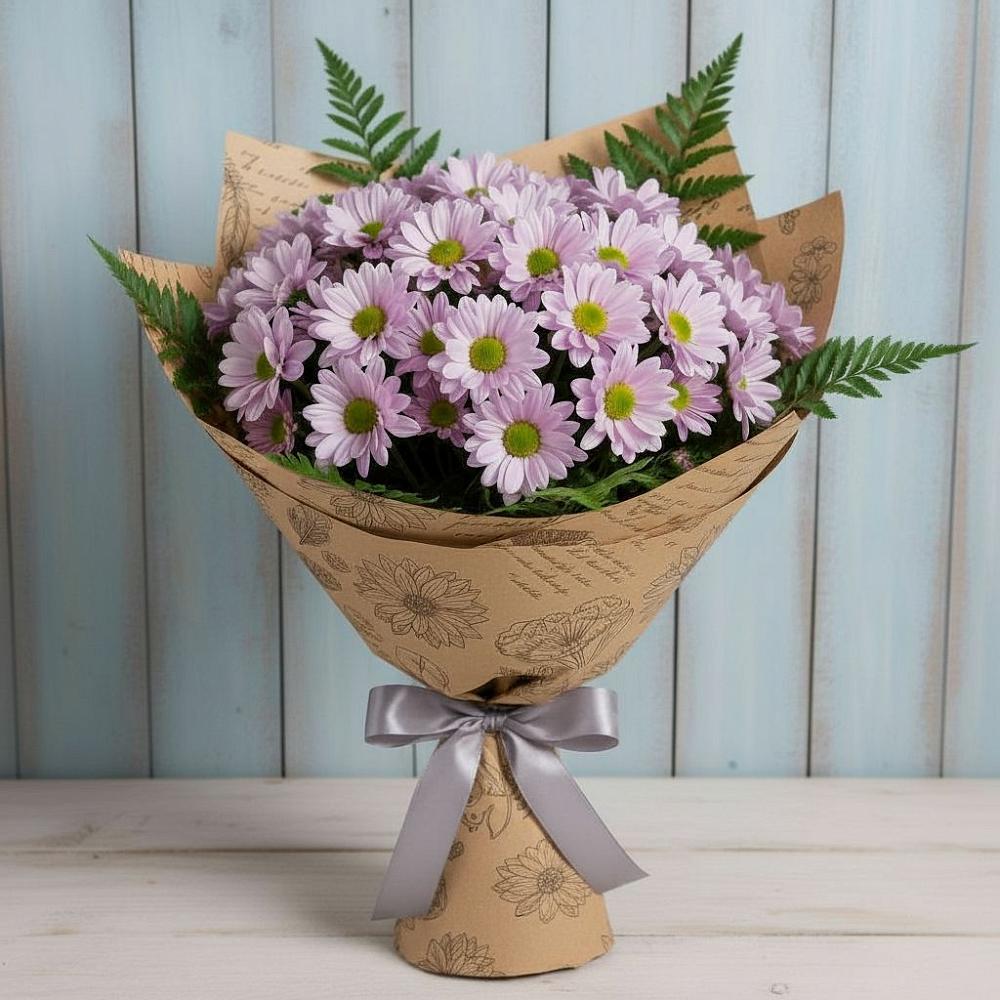 Букет цветов из: Хризантемы в Белый Колодезь