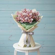 Букет цветов из:  Орхидеи и Розы в Белый Колодезь