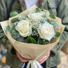 Букет цветов из:  Розы в Белый Колодезь