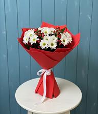 Букет цветов из:  Хризантемы в Белый Колодезь