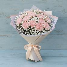 Букет цветов из:  Гвоздики в Белый Колодезь