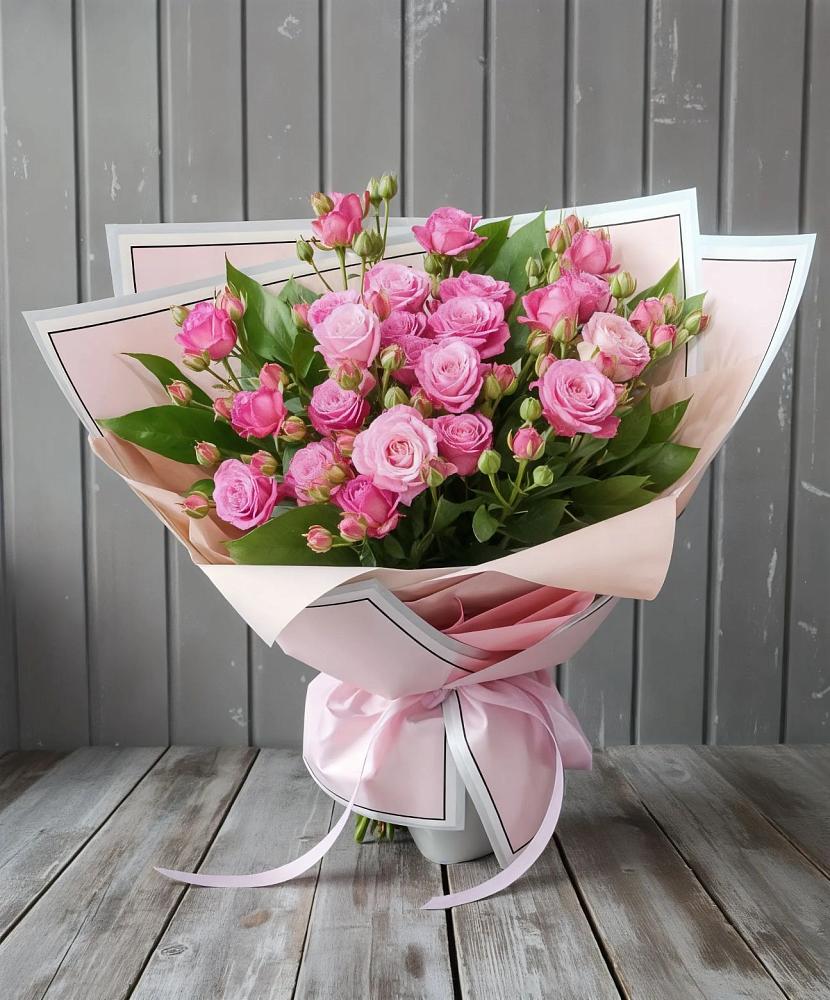 Букет Розовый кустик в Белый Колодезь