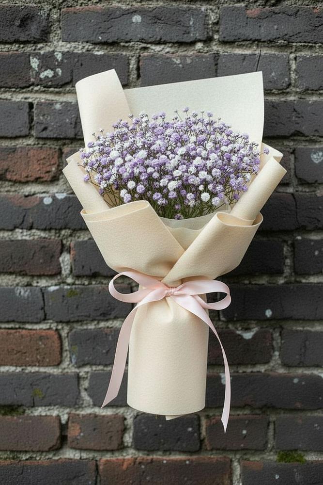 Букет цветов из: Гипсофила в Белый Колодезь