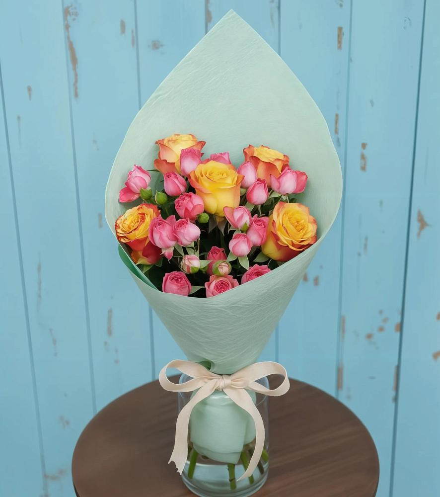 Букет цветов из: Розы в Белый Колодезь