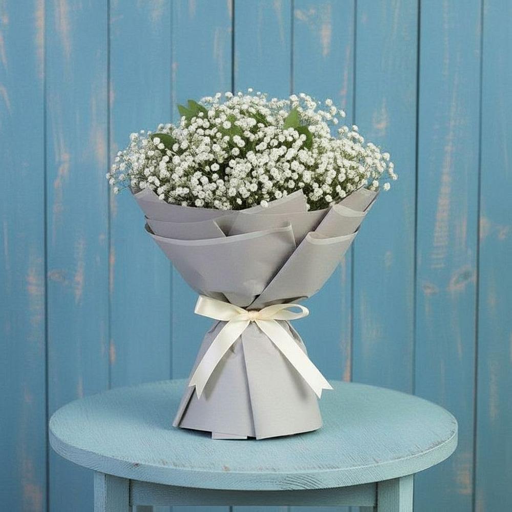 Букет цветов из: Гипсофила в Белый Колодезь