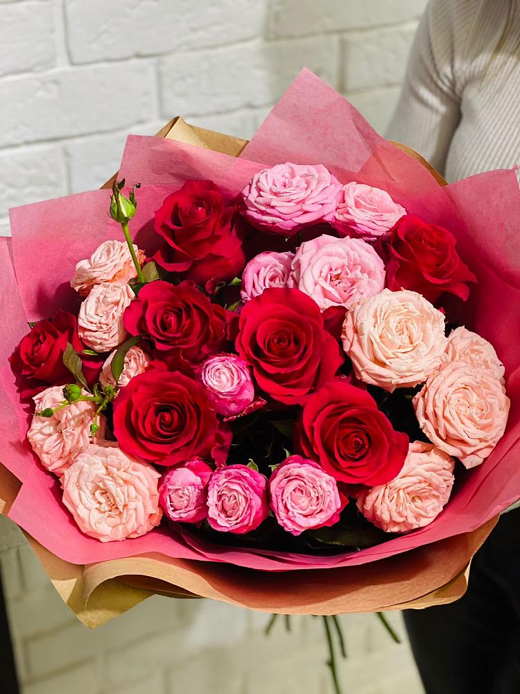 Букет цветов из: Розы в Белый Колодезь