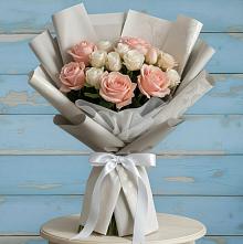 Букет цветов из:  Розы в Белый Колодезь