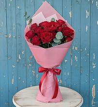 Букет цветов из:  Розы в Белый Колодезь