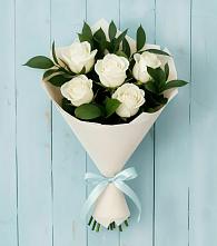 Букет цветов из:  Розы в Белый Колодезь
