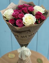 Букет цветов из:  Розы в Белый Колодезь