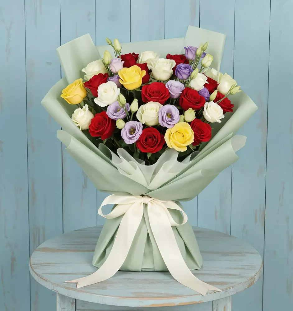 Букет цветов из: Розы в Белый Колодезь