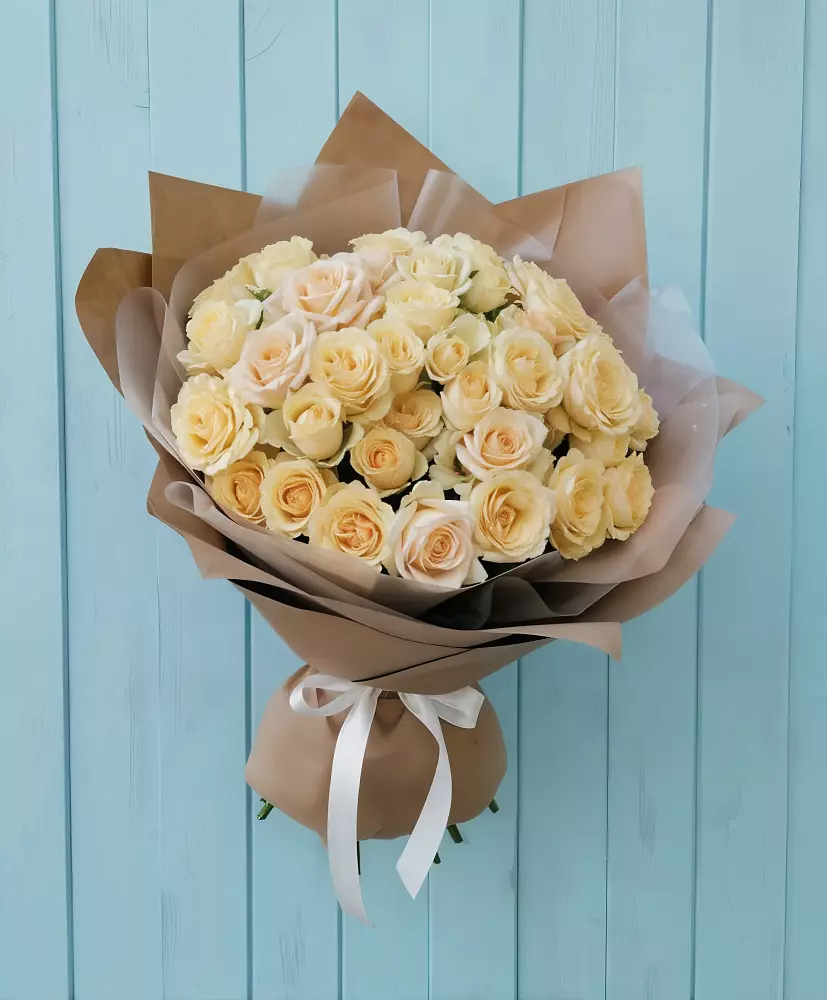 Букет Кремовое облако в Белый Колодезь