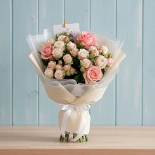Букет цветов из:  Розы в Белый Колодезь