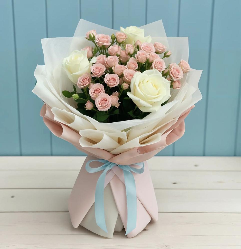 Букет цветов из: Розы в Белый Колодезь