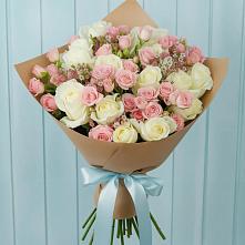 Букет цветов из:  Розы в Белый Колодезь