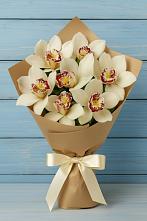 Букет цветов из:  Орхидеи и Розы в Белый Колодезь